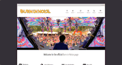 Desktop Screenshot of burninnoise.com